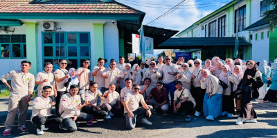 HAB ke-80 Jadi Momentum Kebersamaan, Kepala MTsN 1 Pohuwato Hadiri Pembukaan Porseni