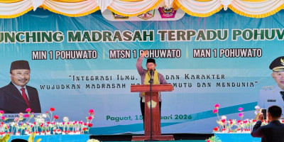 Menuju Pendidikan Berkelanjutan, Madrasah Terpadu Pohuwato Resmi Dimulai